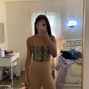 SNAKE SKIN BODYSUIT